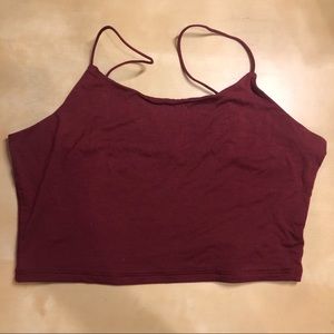 Cropped tank top